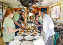 SC Staff n Chef in Kitchen